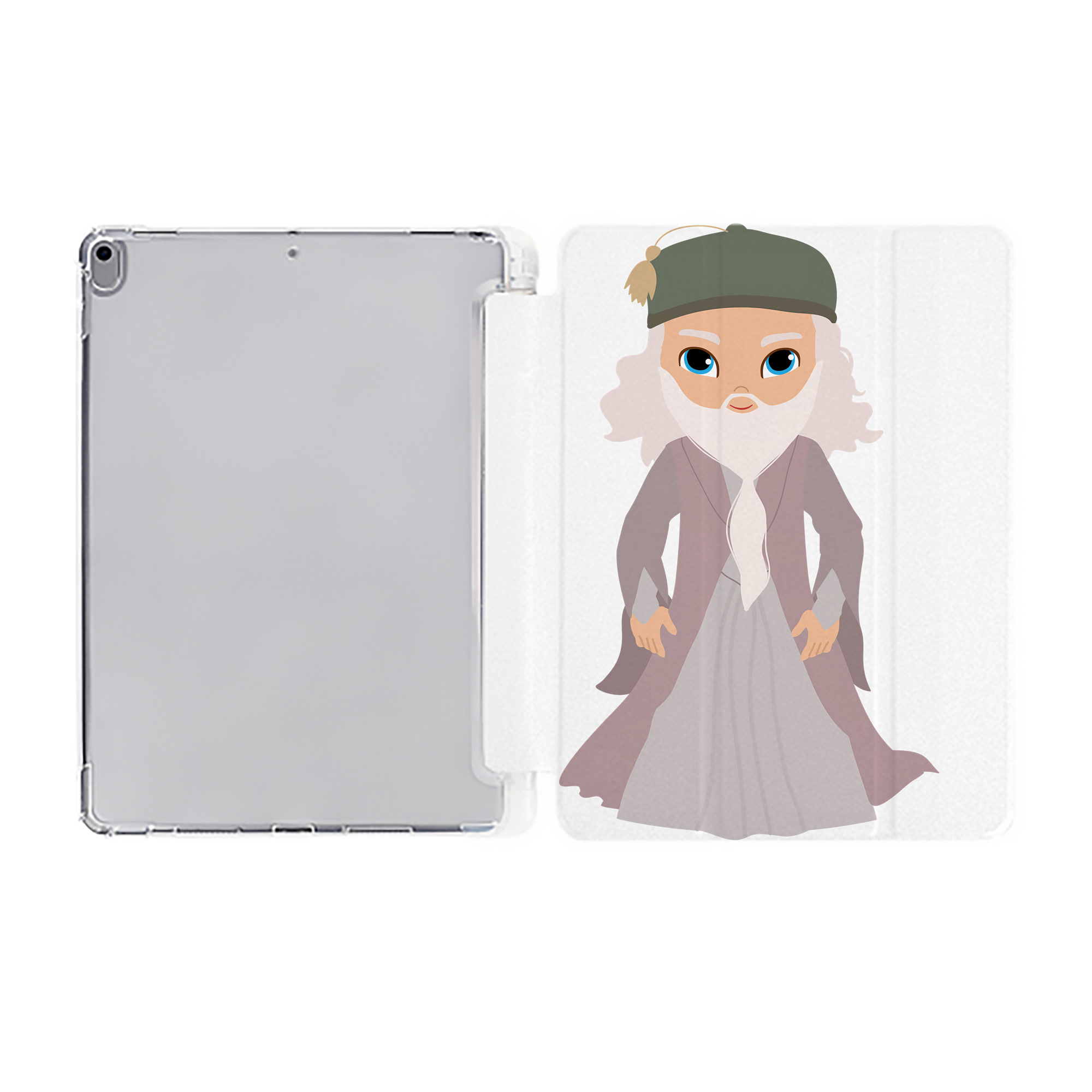 （画像用） Harry Potter ハリー・ポッターシリーズ IPad ケース ペン収納付き 三つ折りスタンド PUレザー×シリコン 対応機種9.5/10.5/10.9インチ